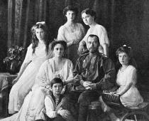 La nascita di bambini nella famiglia dell'imperatore Nicola II Tutto su Nicola