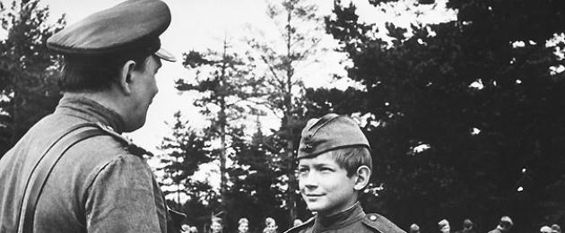 Aleksander Iwanowicz Kolesnikow, który został po wojnie.  Film