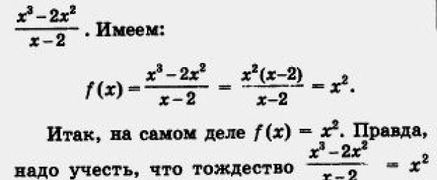 Презентация что означает в математике запись у f x 7 класс мордкович