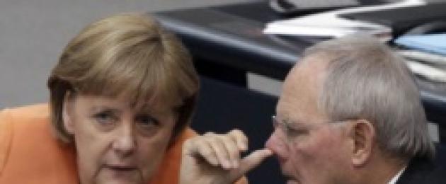 Germano-French relations.  France - Germany: relations far from ideal