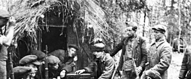 Eroi della metropolitana  Movimento partigiano durante la Grande Guerra Patriottica