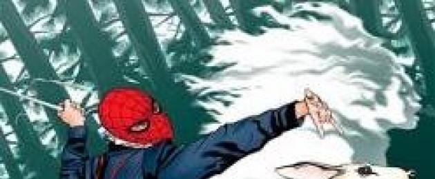 Hombre araña rojo enojado.  Versiones alternativas de Spider-Man