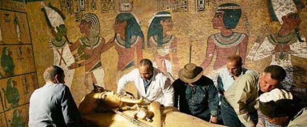 Cómo se encontró la tumba de Tutankamón.  El misterio de Tutankamón