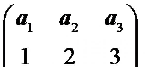 Πώς να ελέγξετε εάν τα διανύσματα εξαρτώνται γραμμικά.  Γραμμική εξάρτηση και γραμμική ανεξαρτησία διανυσμάτων