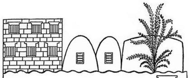 Բնակելի շենքերի ճարտարապետություն.  Բնակելի շենքերի ճարտարապետություն Հին Եգիպտոսի ճարտարապետություն