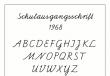German pronunciation.  German letters.  Austrian writing fonts