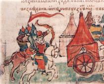 Ryska prinsars kamp med Polovtsy (XI-XIII århundraden