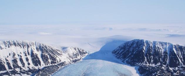 Սառցադաշտերի ձևավորման գործընթացի դպրոցական գիտելիքներ.  Սառցադաշտերի առաջացման և կերակրման պայմանները