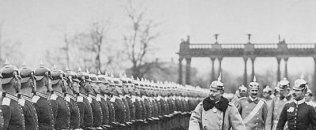 Итоги 1914 года первой мировой войны кратко. Этапы первой мировой войны кратко