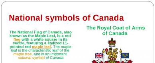 Presentación sobre el tema canadá - canadá.  Presentación sobre el tema