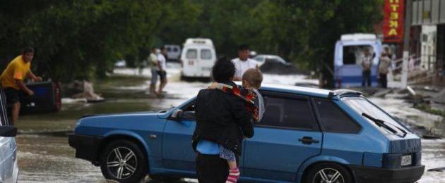 Πλημμύρα στη Ρωσία: αιτίες, κλίμακα της καταστροφής, συνέπειες.  Ειδοποιήσεις Καταστροφή σε μεγάλες πόλεις της Ρωσίας